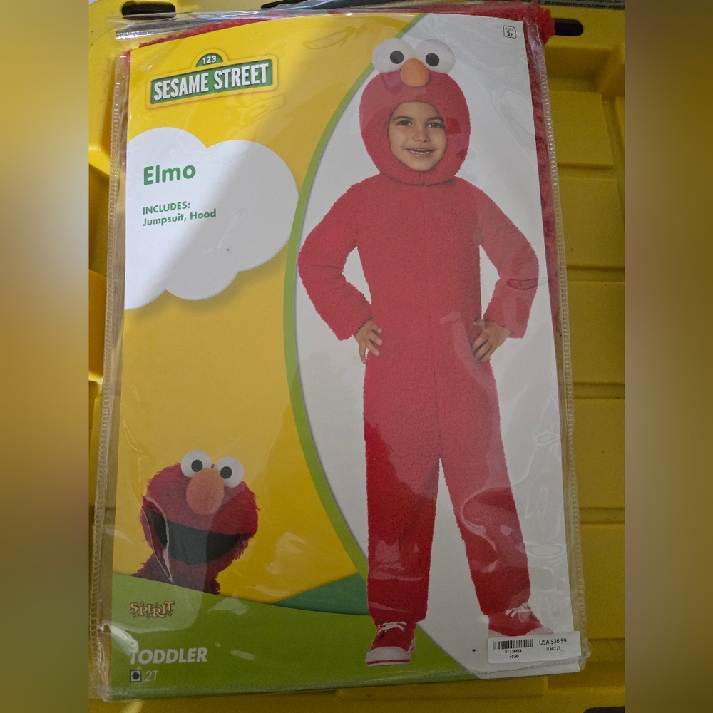 Spirit Red Elmo Toddler Costume